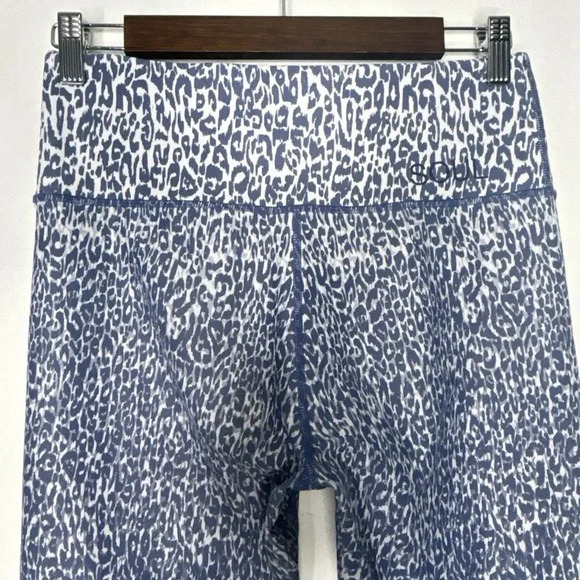 Soul By Soulcycle Lavender Leopard Ombre Leggings Size M - Picture 5 of 10